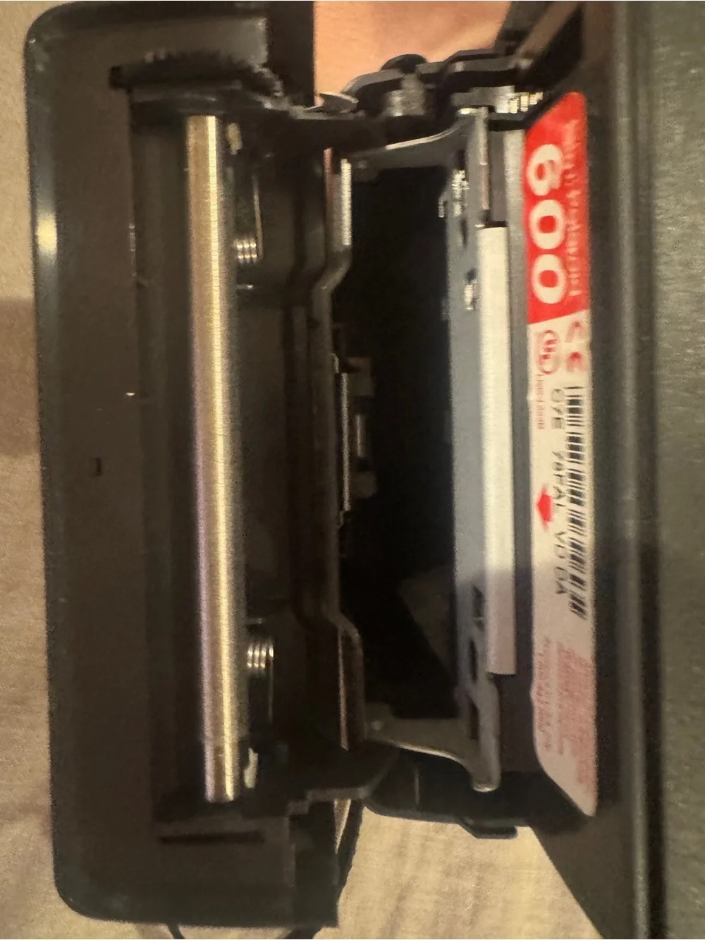Vintage Polaroid 600 Instant Film Camera Black - Great Condition!